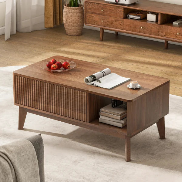 Rhythm Lift Top Coffee Table with Storage, Living Room Table